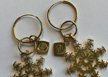 Kolczyki z charms Chanel
