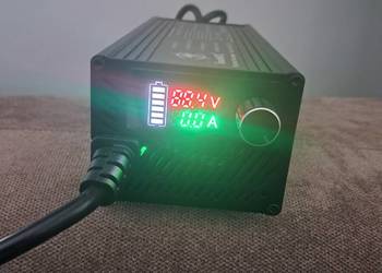 nowa ładowarka do baterii li-ion napięcie na wyjściu 87,6V, natężenie regul