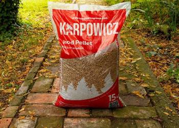 Pellet sosnowy Karpowicz czysta trocina EN A1 Dostawa Hurt/Detal