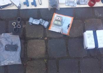 Nakrętka podpory składanej przyczepy