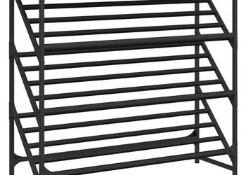 Stojak na buty szary dąb sonoma 90x30x85 cm WM-833431