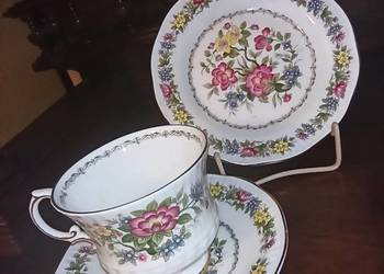 Filiżanka z talerzykiem dese Jamarin.Elizabethan. England.