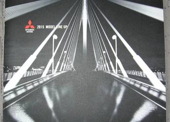 Mitsubishi 2015 Model Line Up - prospekt katalog