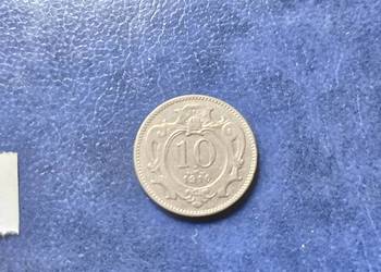 Stare monety 10 halerzy 1910 Austria Stare monety 10 halerzy 1910 Austria
