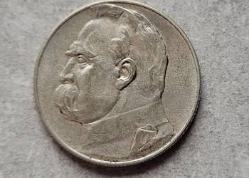 59) POLSKA srebro II RP - 5 Złotych - 1936 r. PIŁSUDSKI