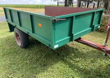 Przyczepka rolnicza wywrotka jednoosiowa Przyczepka rolnicza wywrotka jednoosiowa