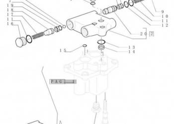 New Holland T6010 Pokrywa 5155826