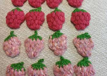 Malinki szydelkowe aplikacja