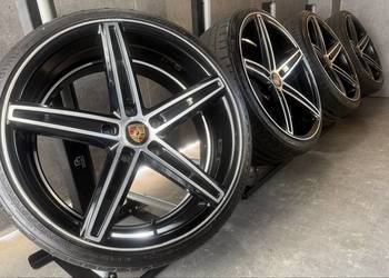 20 cali Porsche Boxster Cayman felgi aluminiowe koła komplet z oponami 5x13