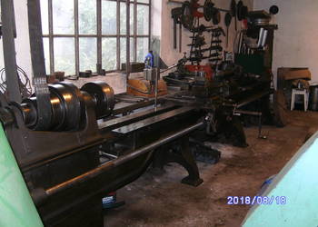 Tokarka zabytkowa duża długa SPRAWNA i ZADBANA 1925 rok