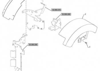 New Holland T6070 Osłona 84533227