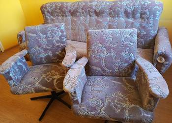 komplet wersalka fotele