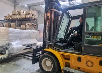 Kraków Mazur wózki widłowe Transport maszyn i urządzeń ciężkich Relokacje