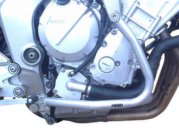 Gmole HEED do YAMAHY FZ 6 Fazer (04-10) srebrne