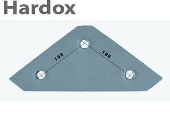 Płoza HARDOX 3401920/S A 29 części do pługa LEMKEN