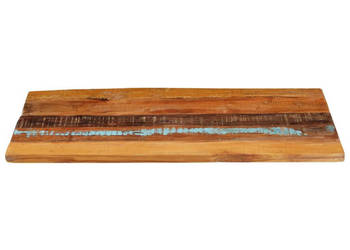 Prostokątny blat stołowy 60x100 cm 25-27 mm drewno z odzysku WM-286056