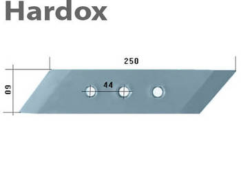 Dłuto 100hektarów HARDOX MP332/P części do pługa GASSNER