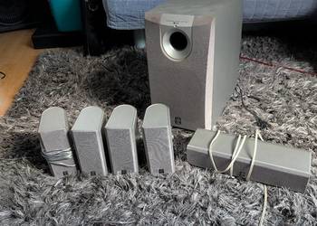 Zestaw głośników kina domowego 5.1 Yamaha (Subwoofer aktywny SW-P130 + NX-1