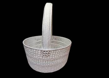 Koszyk Wielkanocny szydelkowy