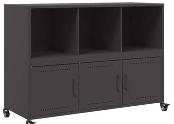 Szafka czarna 1005x39x72 cm stal WM-846734