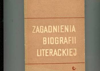 Zagadnienia biografii literackiej - Maria Jasińska