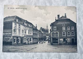 Targ Warzywny w Arlon, w Belgii.1916r.