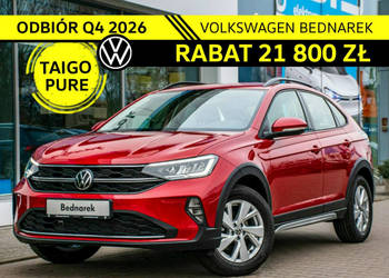 Volkswagen Taigo Nowa wersja Pure! 1.0 TSI 116 KM DSG