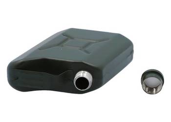 Military Piersiówka w Kształcie Kanistra Stal Nierdzewna 4 OZ ok. 120 ml