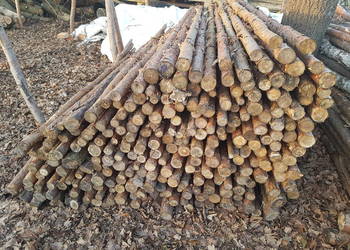 Stemple budowlane 2.40m 3.20m  4m i Opał Brzoza