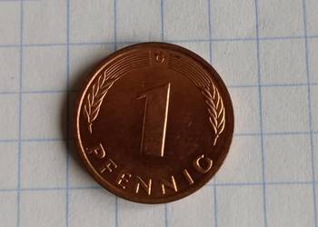 1 FENIG ( 1 PFENNIG ) 1985 ROK ( G ) - NIEMCY