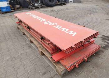 Burty aluminiowe 260,5 cm x 81 cm / 196,5 cm x 81 cm