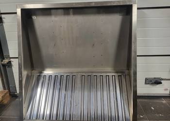 Okap profesjonalny gastronomiczny DORA METAL wyciągowy przyścienny bar