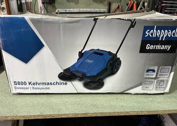 Zamiatarka ręczna. Scheppach s800