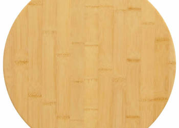 Blat do stołu Ø50x4 cm bambusowy WM-352687