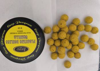 Kulki proteinowe Lorpio Carp Program Floating Boilies VANILLA 20mm (140g)