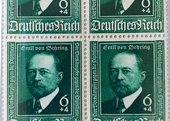 NIEMCY 1940,Mi.760-761 - Behring-MNH** w czwórkach.Gratis wysyłka!