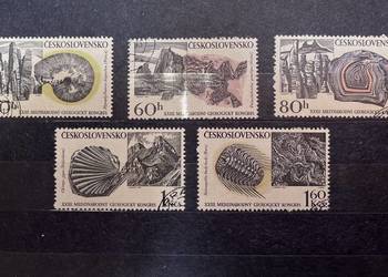 Zestaw czechosłowackich znaczków pocztowych