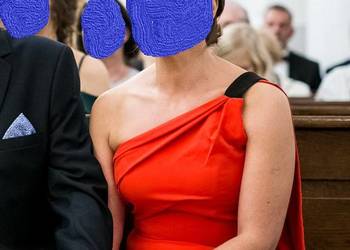 Sukienka weselna (wizytowa) firmy Laurelle jedyna w swoim rodzaju