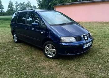 Seat Alhambra 2.0 TDI 7 osobowy 2007 rok, hak 2t.