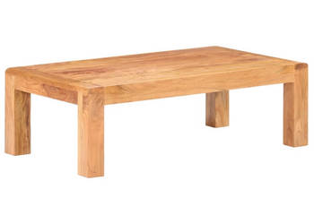 Stolik kawowy 110x60x35 cm akacja z miodowym wykończeniem WM-289630