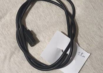 Kabel zasilający 1,8m do PC, monitora, drukarki itp. 18A