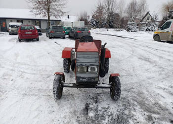 ciągniki SAM Ciągnik rolniczy Papaj Sam Przyczepka