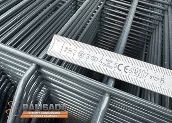 PROMOCJA! OGRODZENIA PANELOWE 4 mm 1,80 m | panele 153 + podmurówka 25