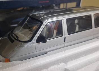vw T4 caravelle 1/18 KK scale limitowana edycja biały srebrny czerwony