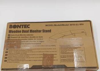 BONTEC Stojak na Podwójny Monitor
