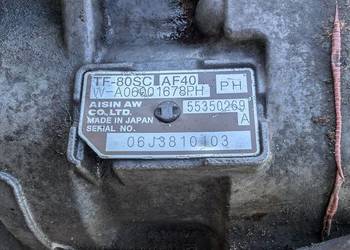 Automatyczna skrzynia biegów Vectra 2.8 Aisin TF80SC-AF40