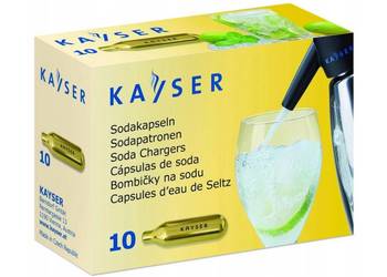 Naboje do syfonu do wody Kayser