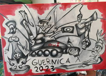 OBRAZ OLEJNY Guernica 2023