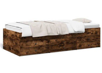 Łóżko dzienne z szufladami bez materaca 90x190 cm WM-3280885
