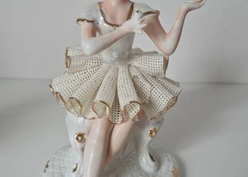 porcelanowa sygnowana figurka tancerka
